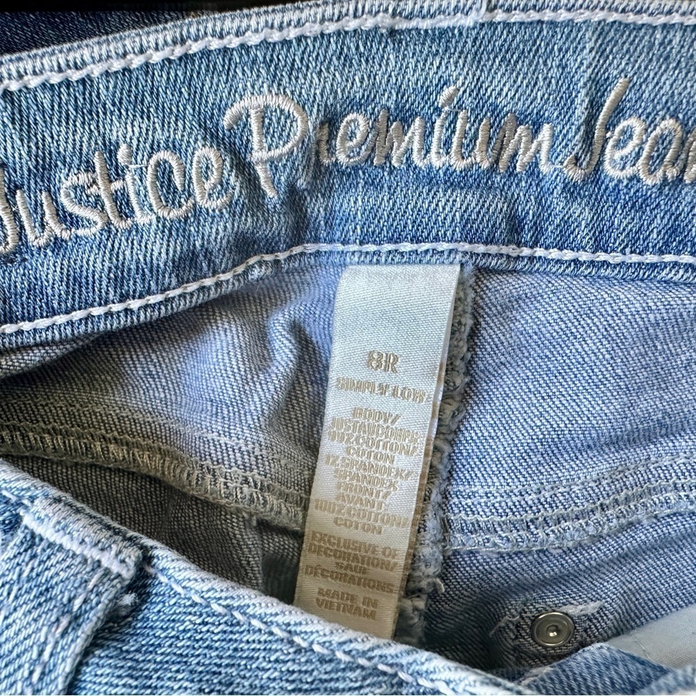 JUSTICE, OLD NAVY, GAPKIDS, SET/3, GIRLS JUSTICE FLAG SHORTS, SIZE 8R. - Picture 5 of 12